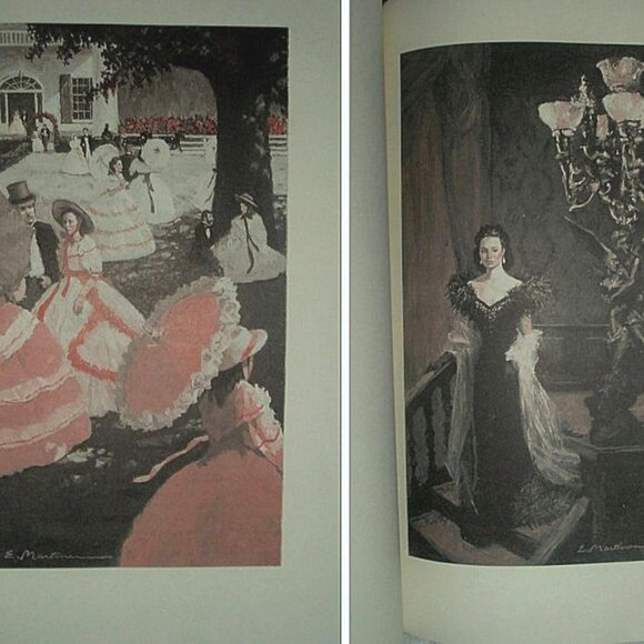 GONE With The WIND by Margaret Mitchell Franklin Library Patrons Edition 1986 - Picture 7 of 9
